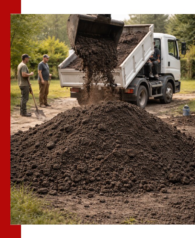 Доставка и продажа чернозема в Бийске оптом и в розницу