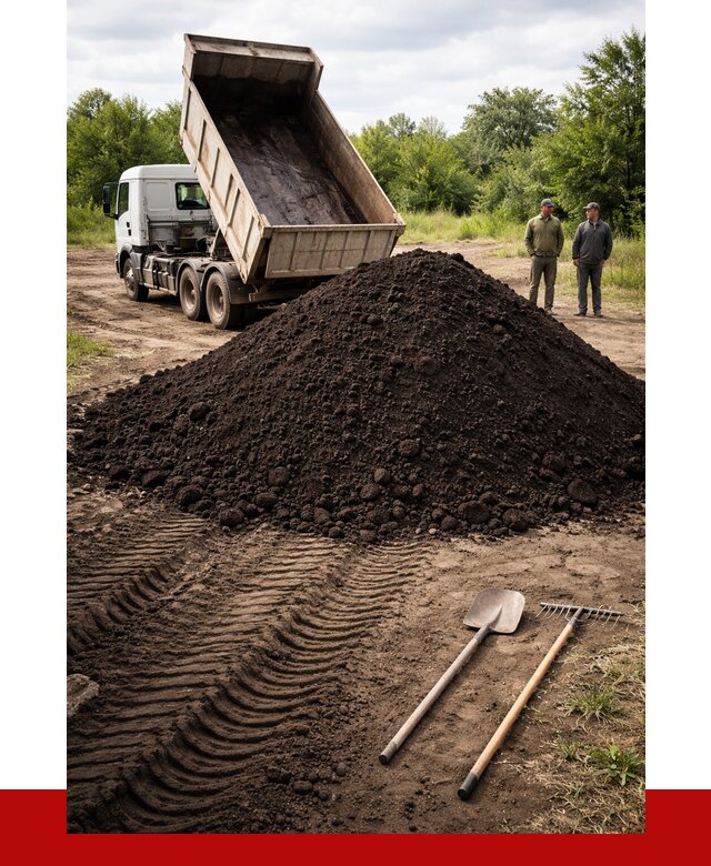 Купить чернозем навалом в Бийске от 1246 р. за куб | ПРОНЕРУДБск