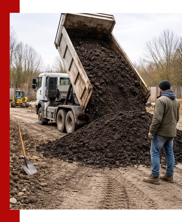 Доставка чернозема навалом в Бийске быстро и выгодно