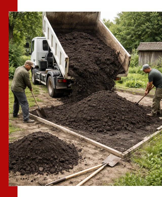 Купить чистый чернозем для огорода с доставкой в Бийске