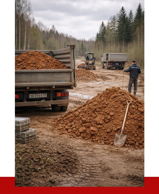 Глина и суглинки в Бийске от 4674 р. за куб | ПРОНЕРУДБск