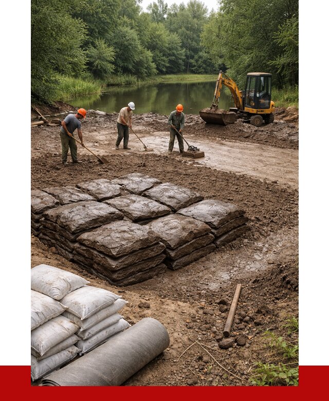 Купить глину для пруда в Бийске от 4674 р. с доставкой | ПРОНЕРУДБск