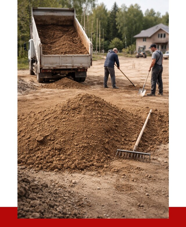 Суглинок для планировки в Бийске с доставкой от 4363 р. | ПРОНЕРУДБск