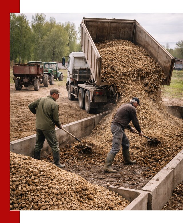 Куриный помет с доставкой в Бийске оптом и в розницу