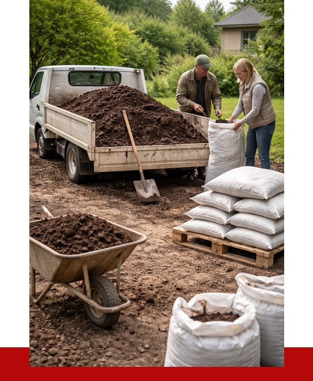 Перегной в мешках с доставкой в Бийске от 2285 р. | ПРОНЕРУДБск