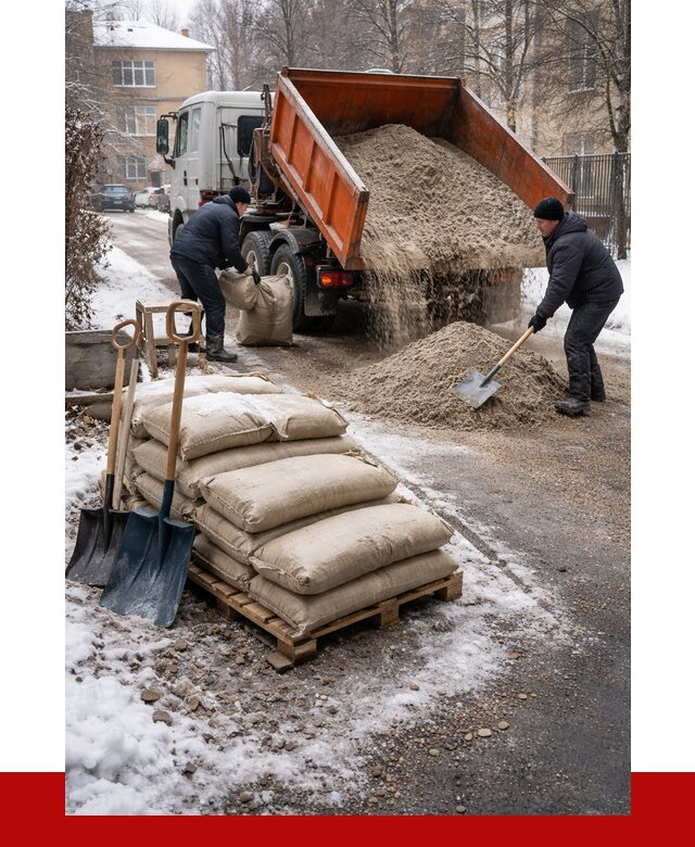 Противогололедные материалы оптом в Бийске от 4363 р. | ПРОНЕРУДБск