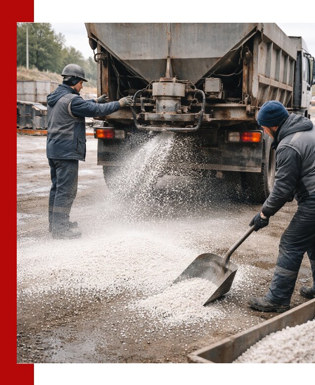 Доставка и продажа хлористого кальция в Бийске