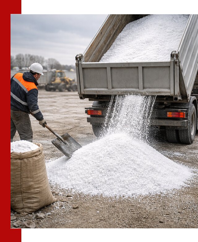 Поставка хлористого натрия оптом и в розницу в Бийске