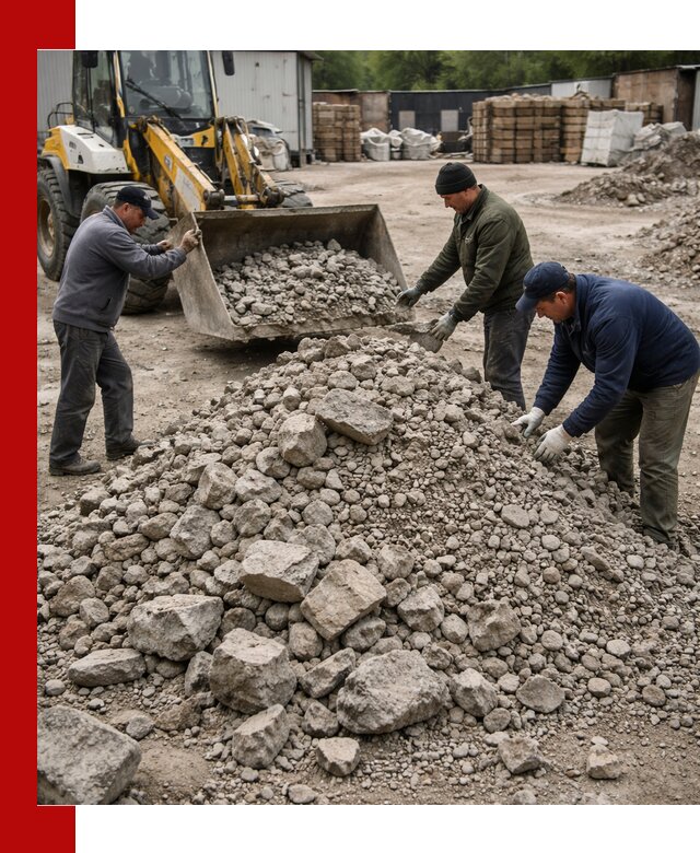 Демонтаж и вывоз бой бетона в Бийске