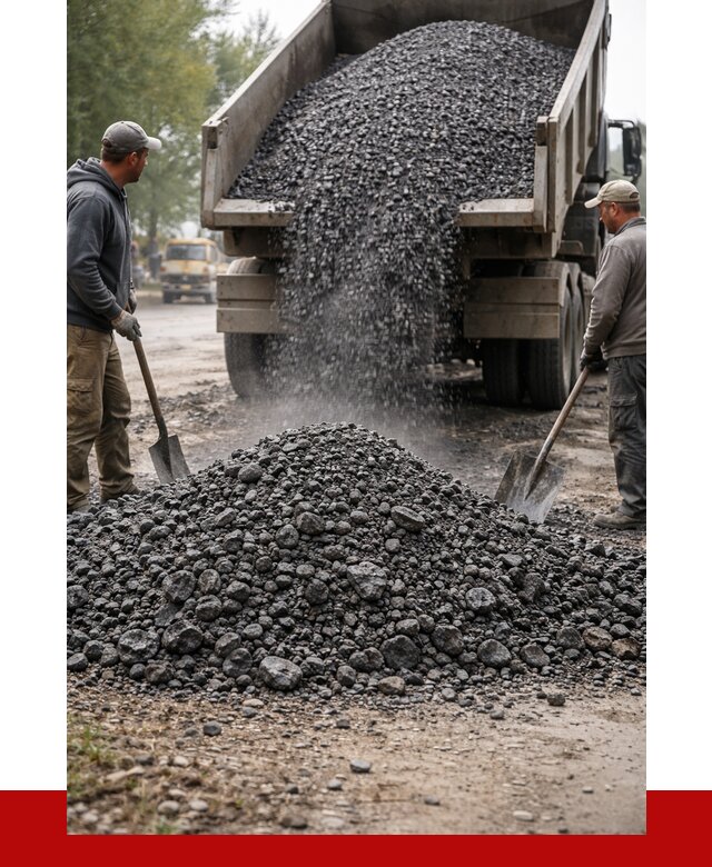 Дробленый асфальт в Бийске от 2908 р. с доставкой | ПРОНЕРУДБск