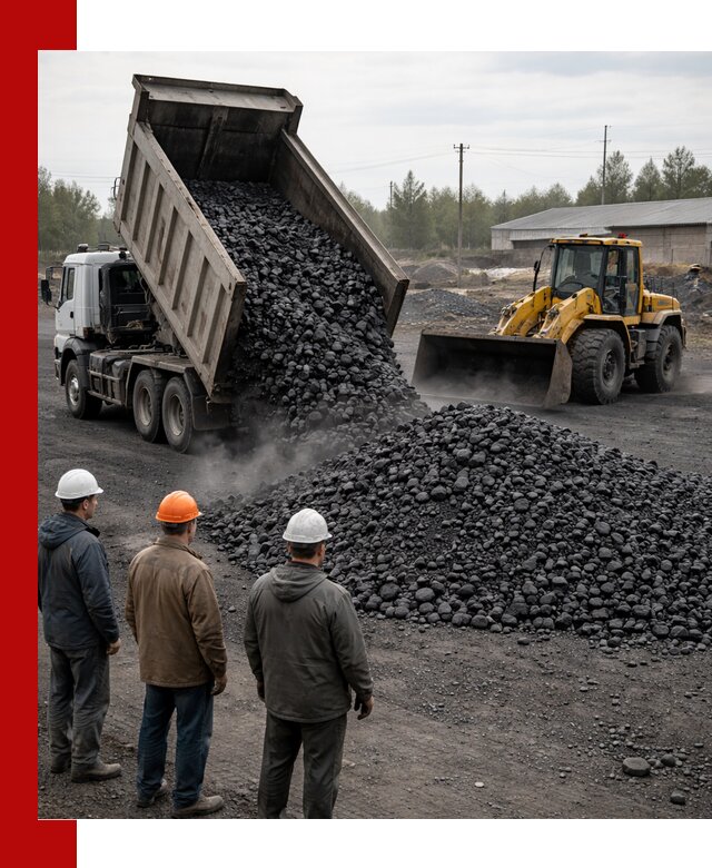 Доставка угля антрацита в Бийске с самосвалами и погрузкой