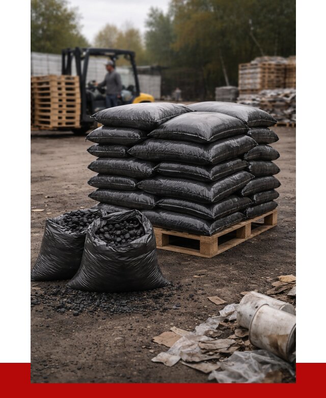 Купить уголь в мешках с доставкой в Бийске от 7790 р. | ПРОНЕРУДБск