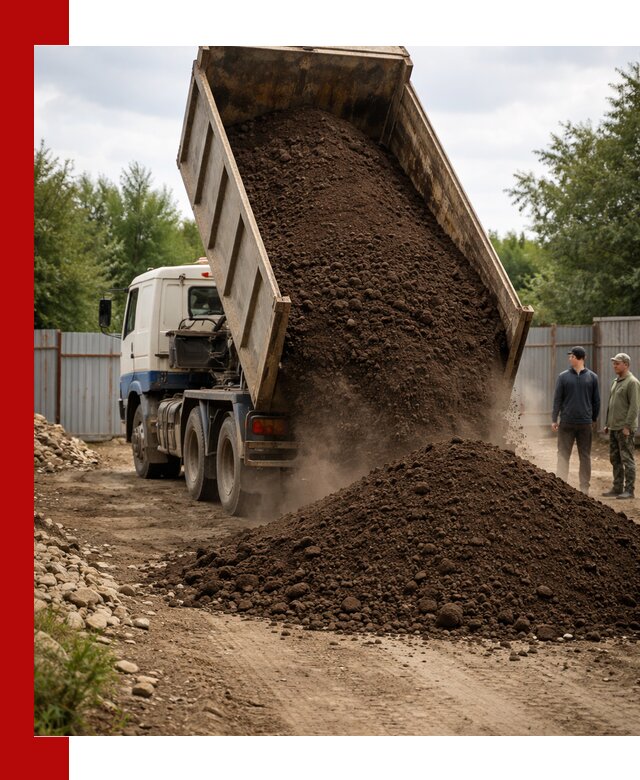 Доставка самосвалом 10 кубов в Бийске быстро и надёжно