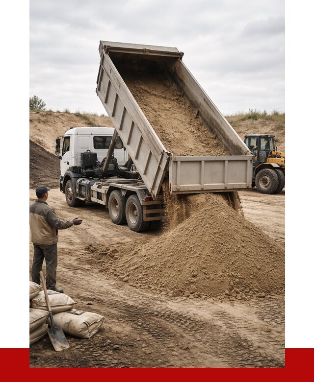 Доставка самосвалом 20 кубов в Бийске от 7790 р. | ПРОНЕРУДБск