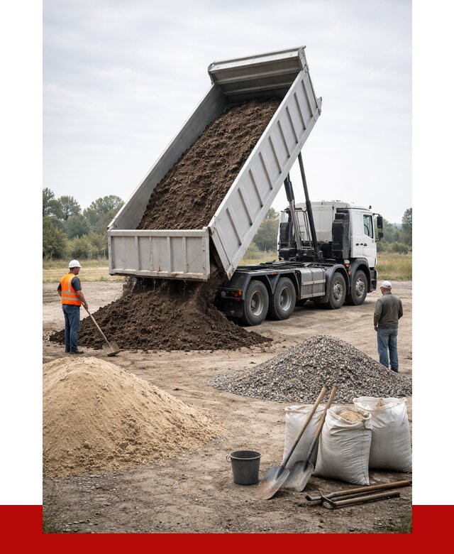 Доставка самосвалом 30 кубов в Бийске от 8829 р. | ПРОНЕРУДБск