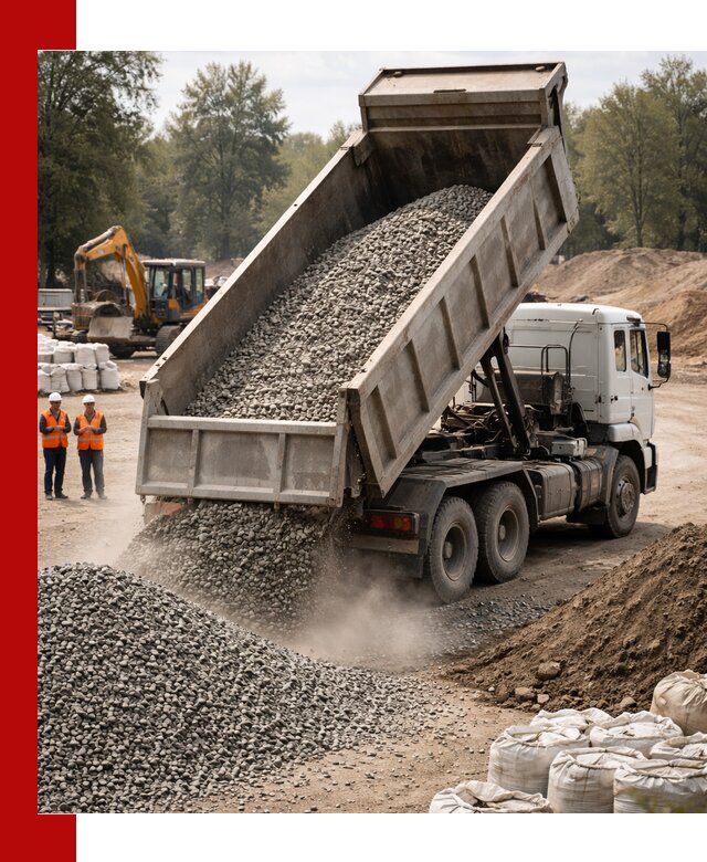 Аренда самосвала в Бийске для доставки сыпучих и нерудных материалов