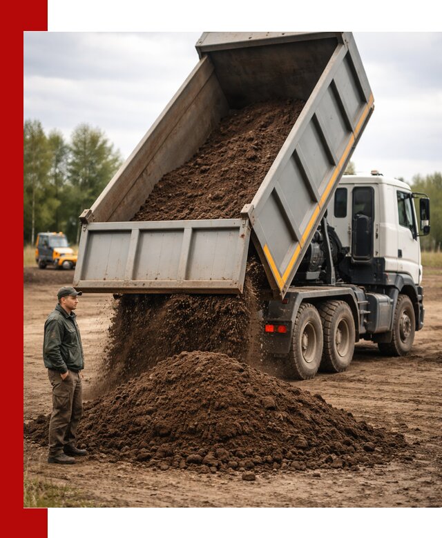 Аренда самосвала с водителем в Бийске для сыпучих грузов и навоза