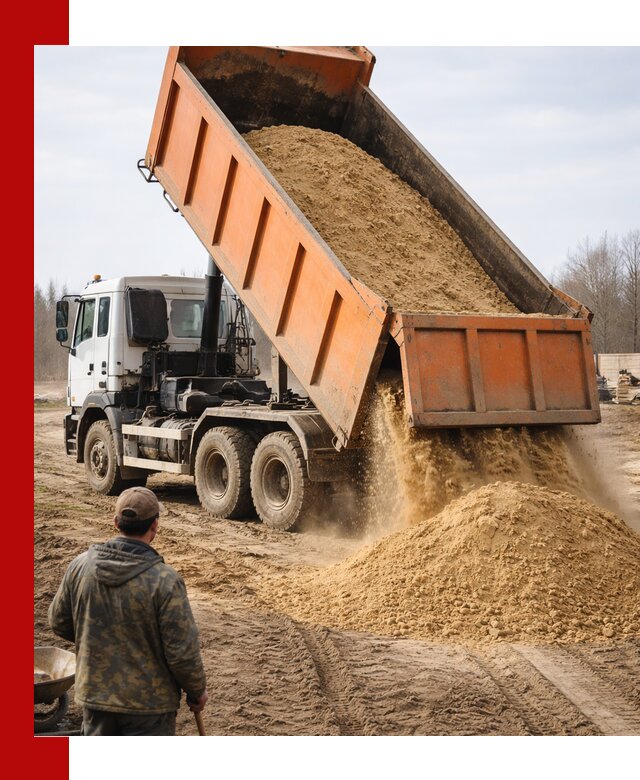 Аренда самосвала 20 тонн для перевозки грузов в Бийске