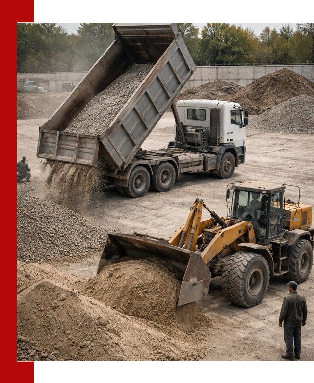 Перевозка сыпучих грузов самосвалами и бортовыми в Бийске