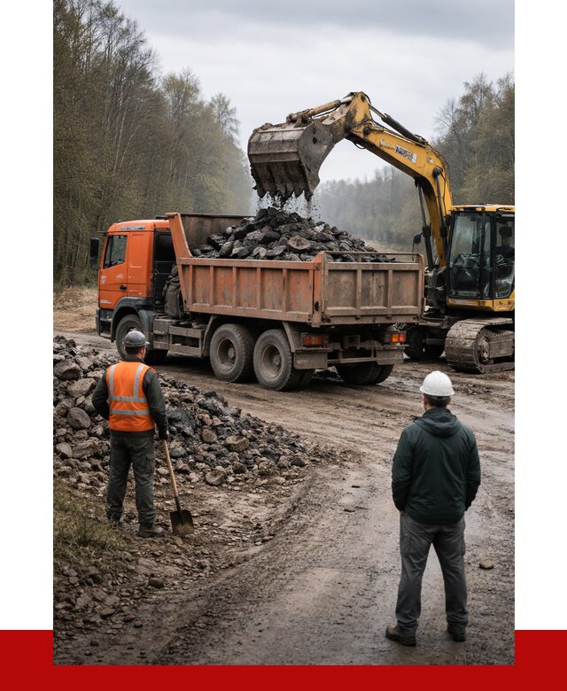Вывоз асфальта в Бийске от 4674 р. самосвалом ПРОНЕРУДБск