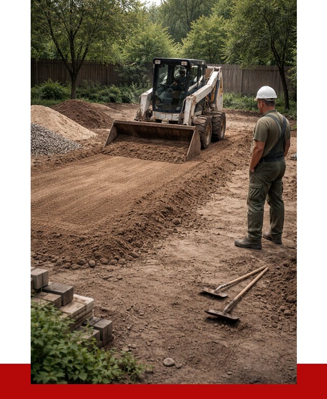 Выравнивание участка под ключ в Бийске от 3635 р. | ПРОНЕРУДБск